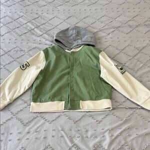 Wonder Nation Green and Gray Jacket